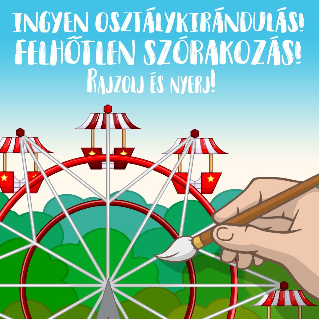 Álmaim vidámparkja címmel országos rajzpályázatot indít a Debreceni Vidámpark!